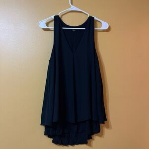 Elegant Black Sleeveless Blouse